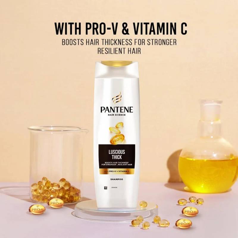 Pantene Luscious Thick Shampoo 340ml