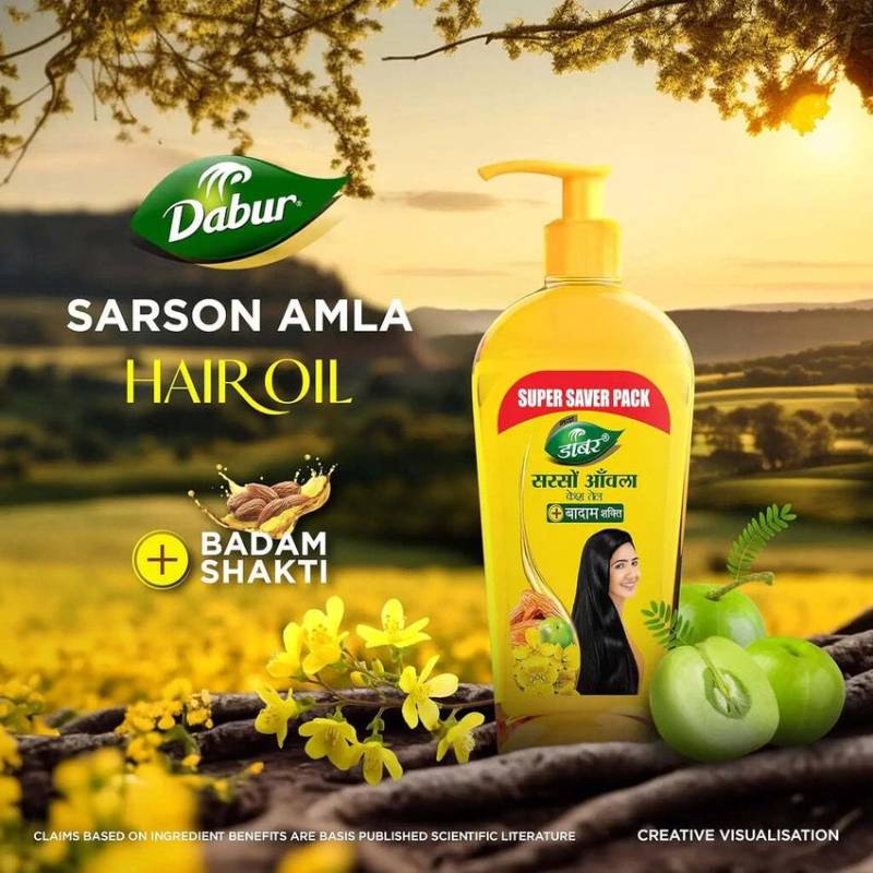 Dabur Sarson Amla Hair Oil 175 ML