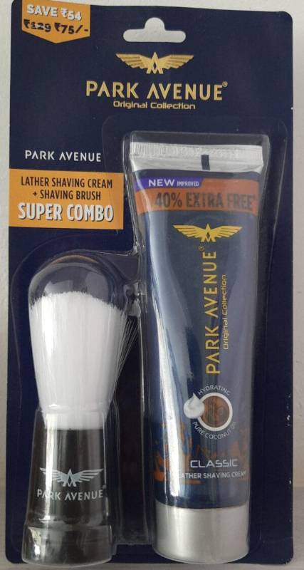 Park Avenue Shaving Cream + Brush
