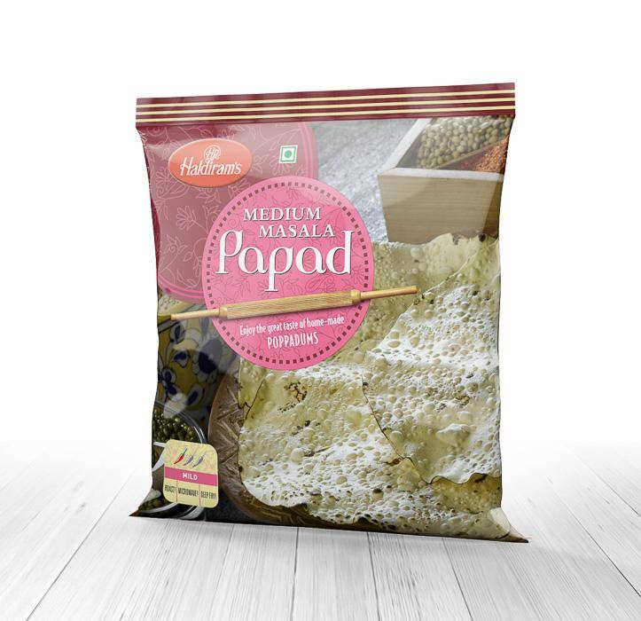 Haldiram Medium Masala Papad 200g