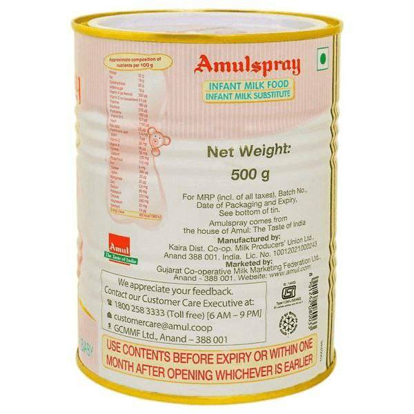 Amul Spray Infant Milk Food 500g