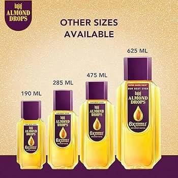 Bajaj Almond Drops Hair Oil 475 ML