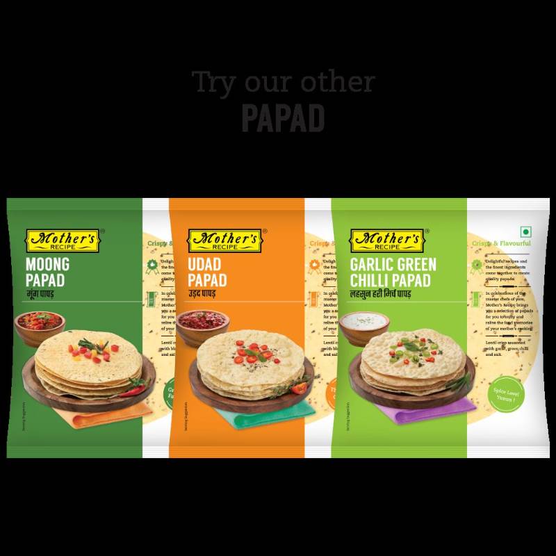 Mother Recipe Punjabi Masala Papad 180g