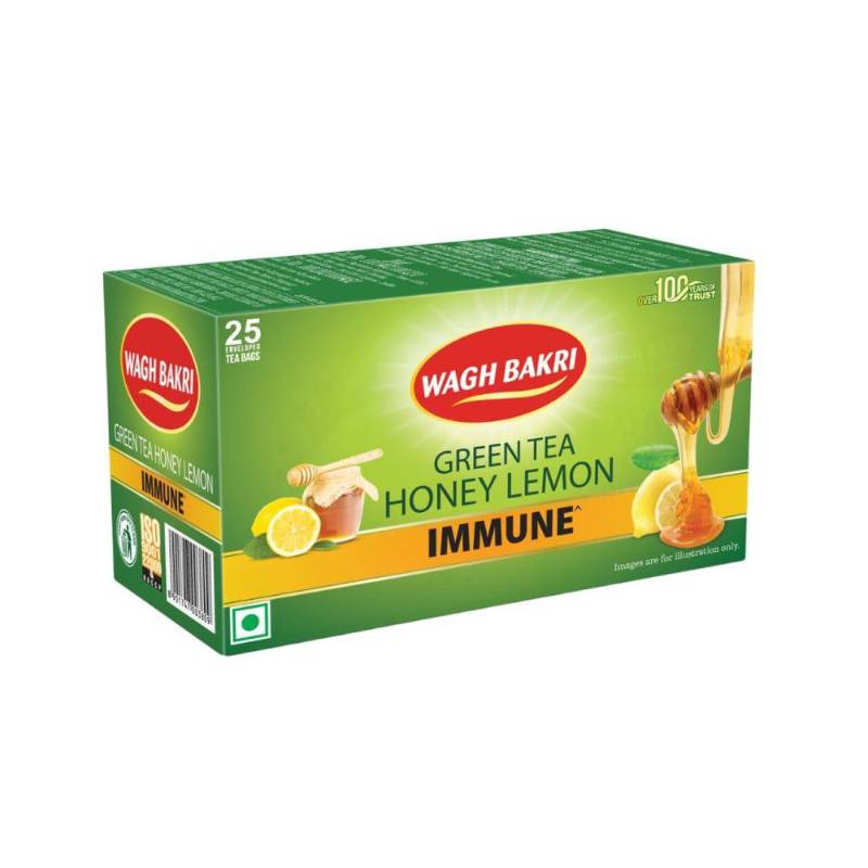Wagh Bakri Green Tea Honey Lemon