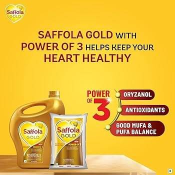 Saffola Gold Refined Oil Jar 5L