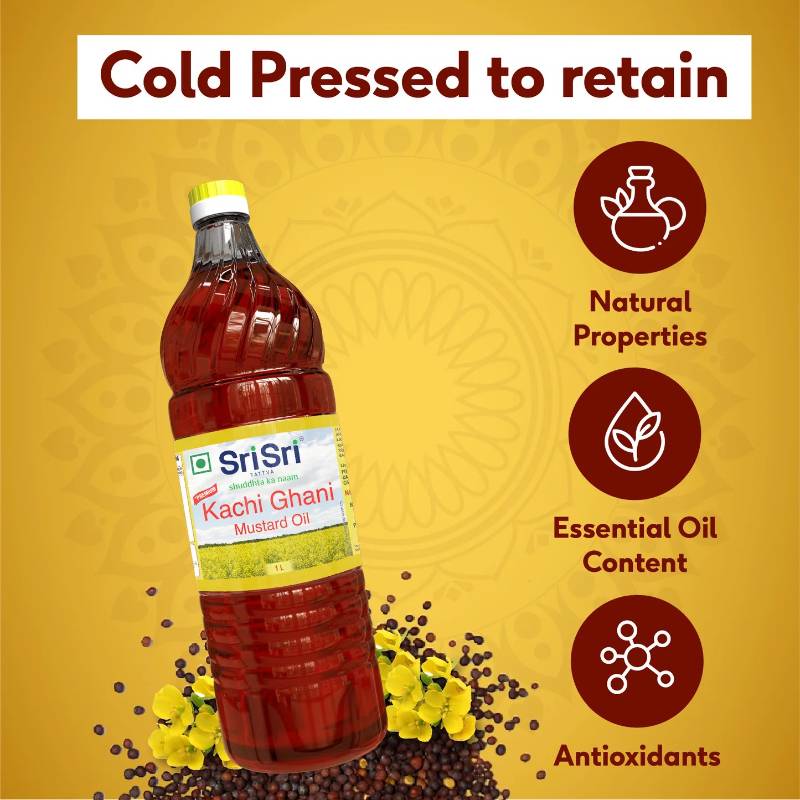 Sri Sri Bottol Mustard Oil 1L