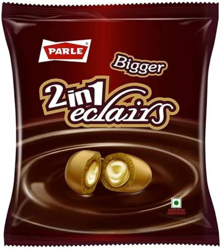 Parle 2 in 1 Eclairs Toffee 257g