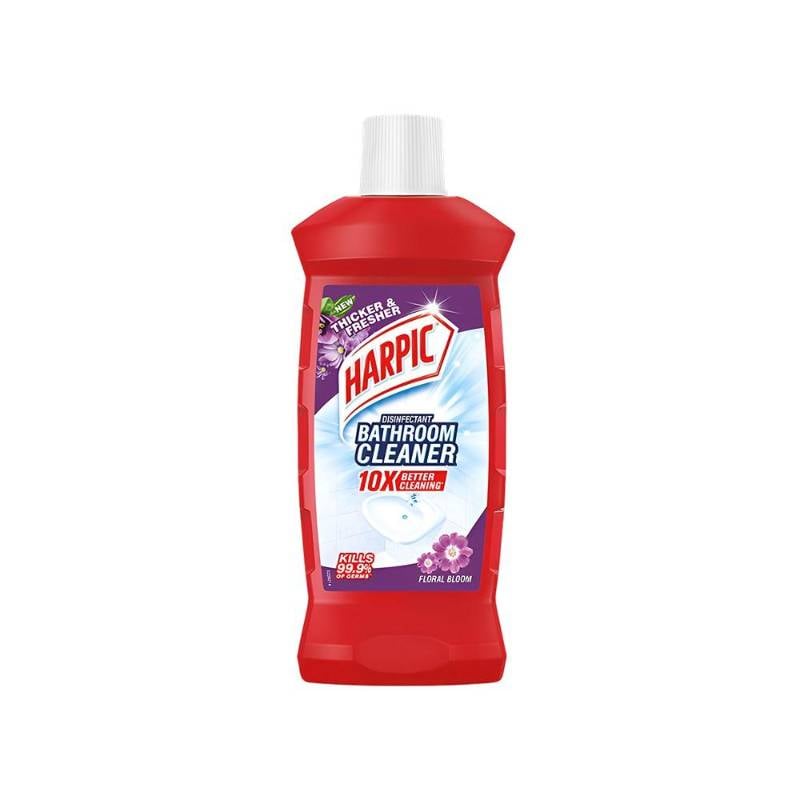 Harpic Red Bathroom Cleaner Floral Bloom 500ml