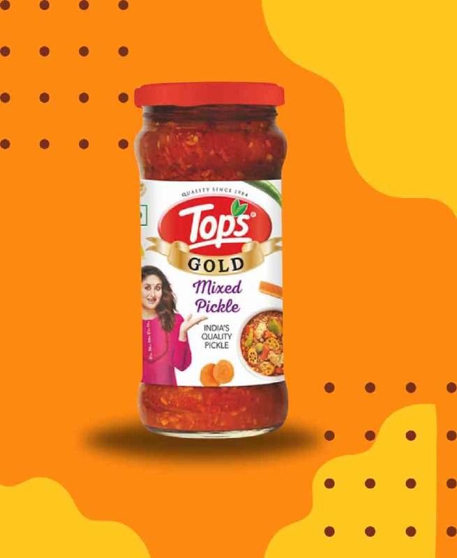 Tops Gold Mixed Pickle 200g