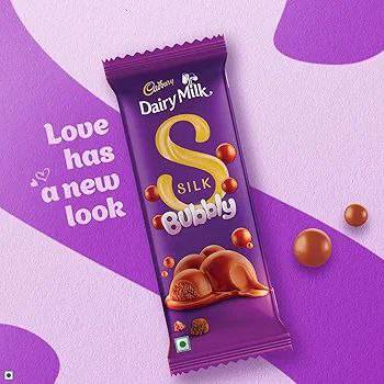 Cadbury Silk Bubbly 46gm