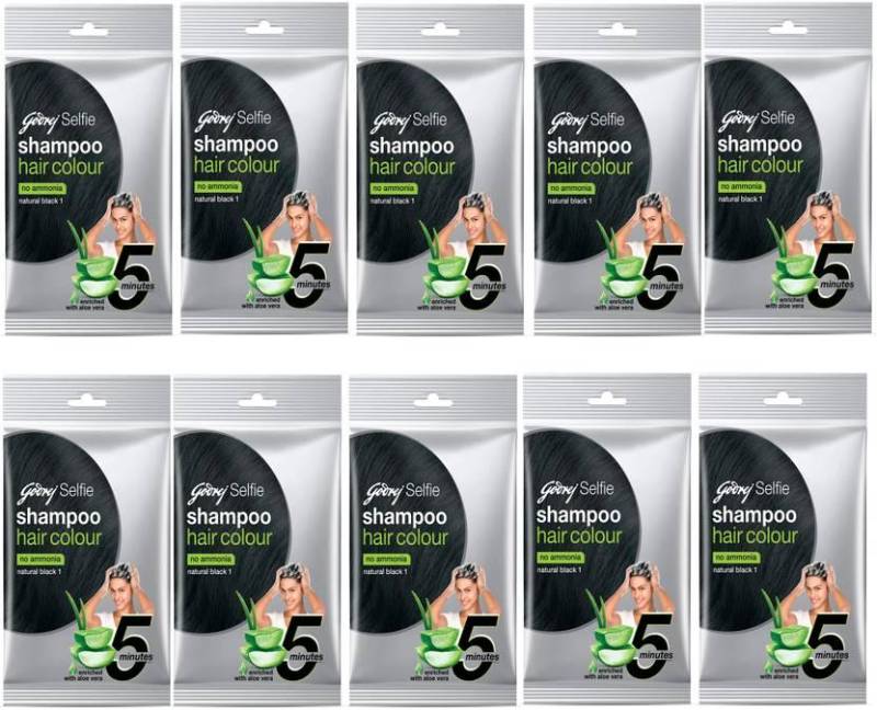 Godrej Expert Hair Color Shampoo Based Burgundy 4.16