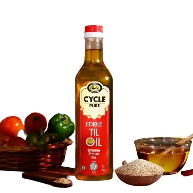 Cycle Pure Cold Press Edible Till Oil 1L