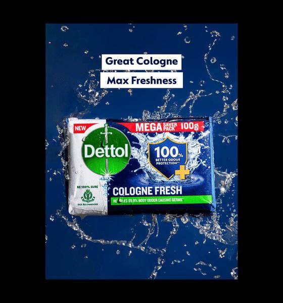 Dettol Cologne Fresh Soap 400g