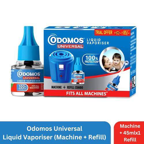 Dabur Odomos Liquid Vaporiser Machine+Refill Combo