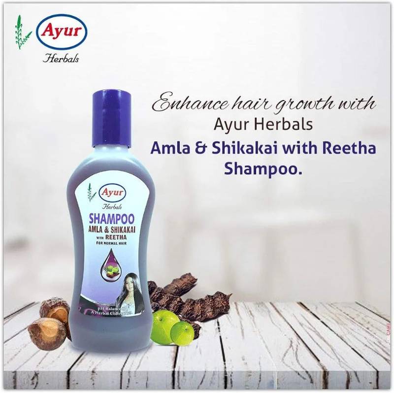 Ayur Amla & Shilkakai With Reetha Shampoo 500ml