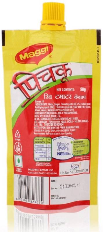 Maggi Rich Tomato Ketchup Pichkoo 90g