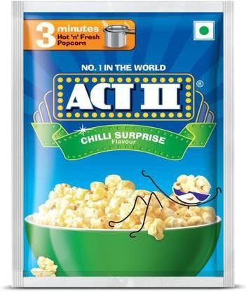 Act II Chilli Surprise Flavour Popcorn 44g