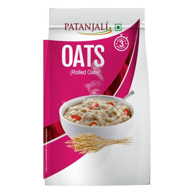 Patanjali Oats (Rolled Oats) 500g