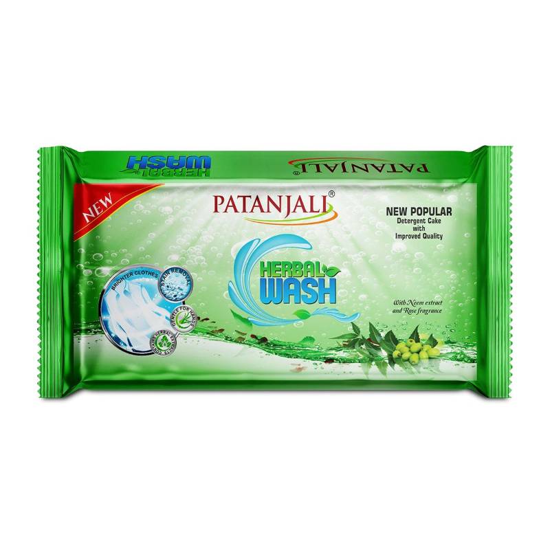 Patanjali Herbal Wash Detergent Cake 250G