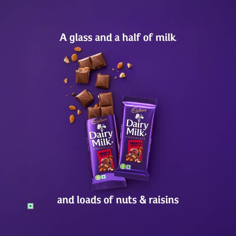 Cadbury Dairy Milk Slik Fruit & Nut 55g
