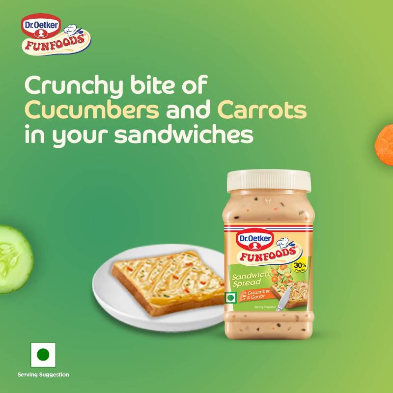 Dr Oeker Fun Food Sandwich Spread 250g