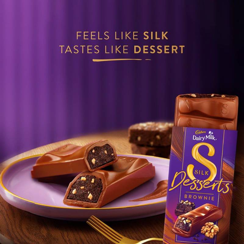 Cadbury Dairy Milk Silk Desserts Brownie 70g