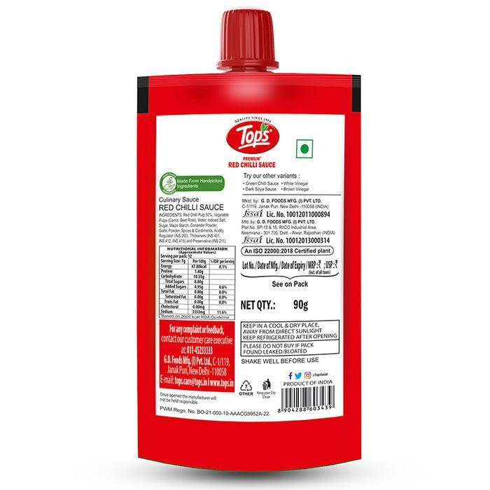 Tops Red Chilli Sauce 90g