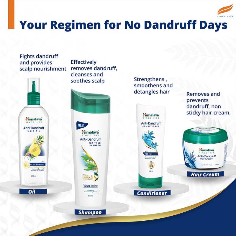 Himalaya Anti Dandruff Tea Tree Shampoo 340ml