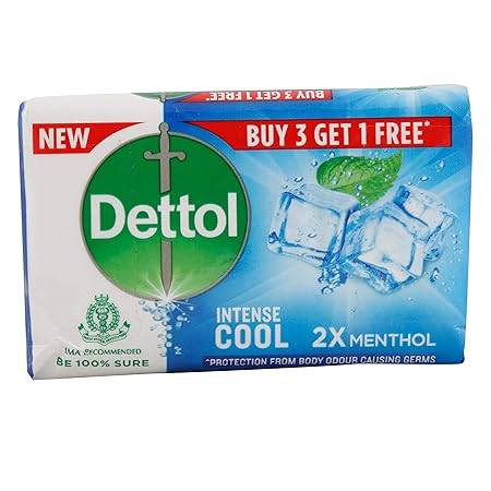 Dettol Intense Cool Soap [B3G1] 500g