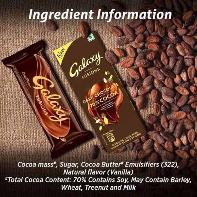 Galaxy Fusion Dark Chocolate 27.5g