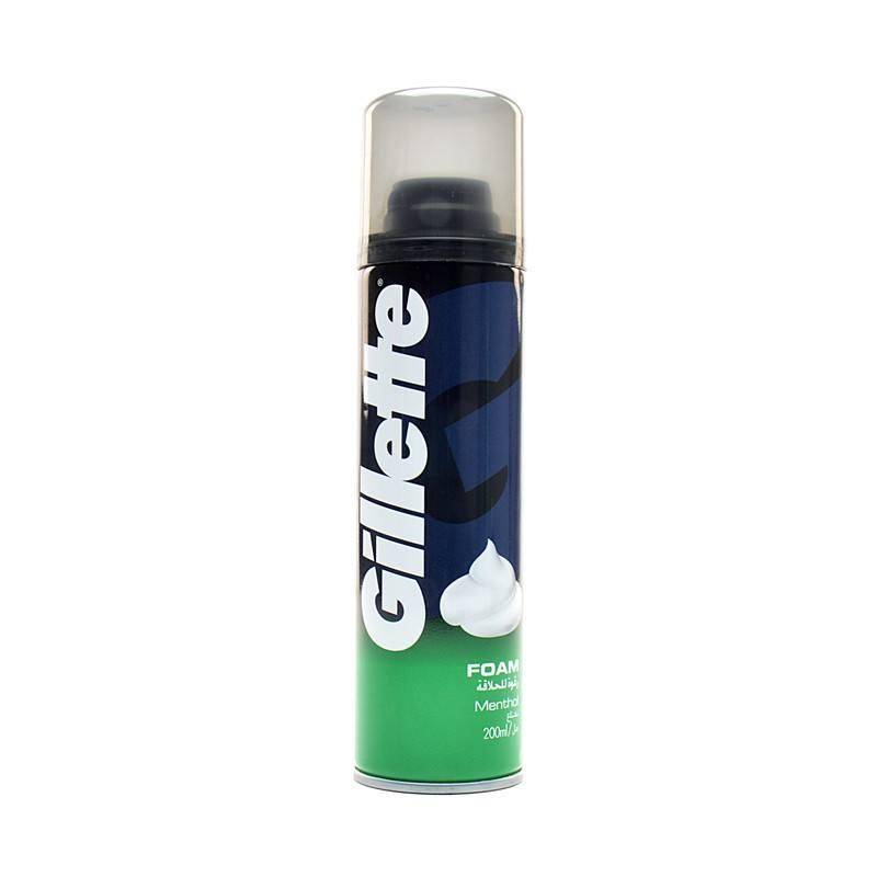 Gillette Shaving Foam Menthol 196g