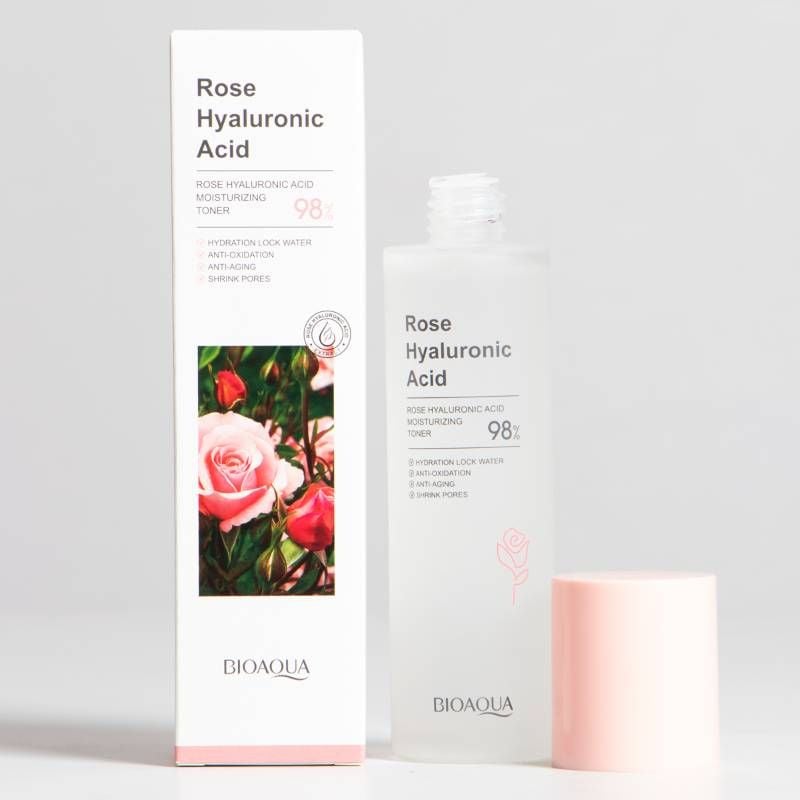TÓNICO FACIAL ROSAS Y ÁCIDO HIALURONICO
