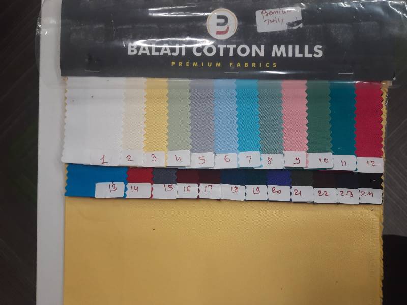 FB94- 100% Cotton, Plain Weave, Solid Dyed, Quality- Premium Slub