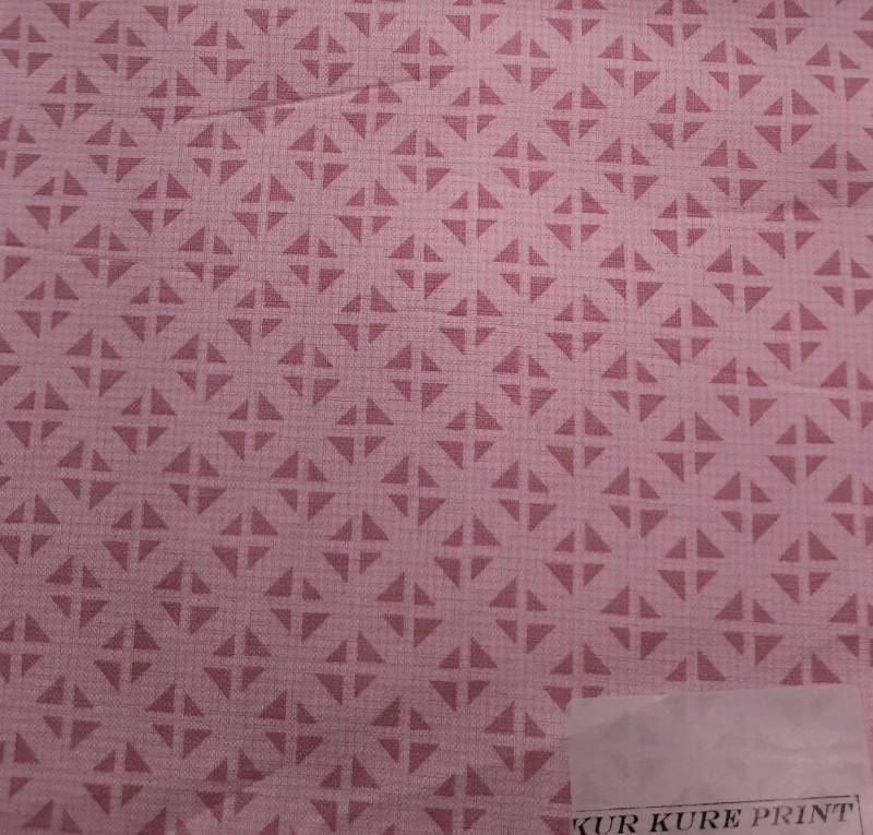 FB109- 100% Polyester, Plain Weave, Printed Fabric. Quality-  Kur Kure Print