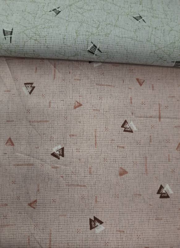 FB114- 100% Polyester, Plain Weave, Printed Fabric. Quality-  Bhoom Bhoom Print