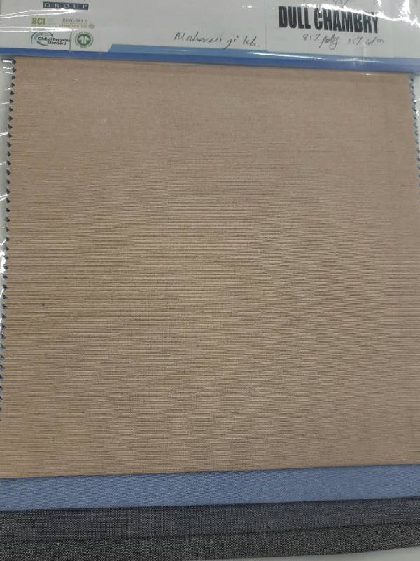 FB43- Poly Cotton , Twill Weave, Solid Fabric