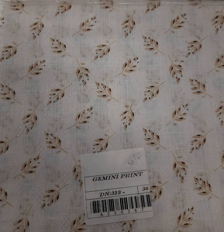 FB136- 100% Polyester, Plain Weave, Printed Fabric. Quality- Gemini Print