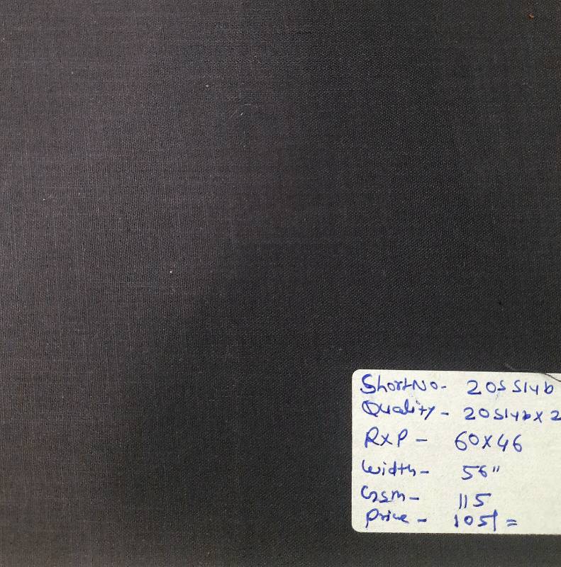 FB12- 100% Cotton Twill Solid