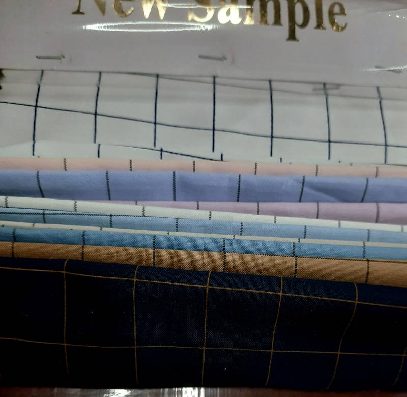 FB75- 100% Polyester, Plain Weave, Printed Checks, Quality- Runway Checks