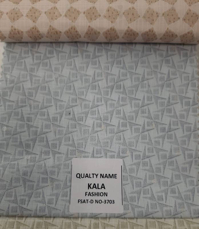 FB116- 100% Polyester, Plain Weave, Printed Fabric. Quality-  Kala Print