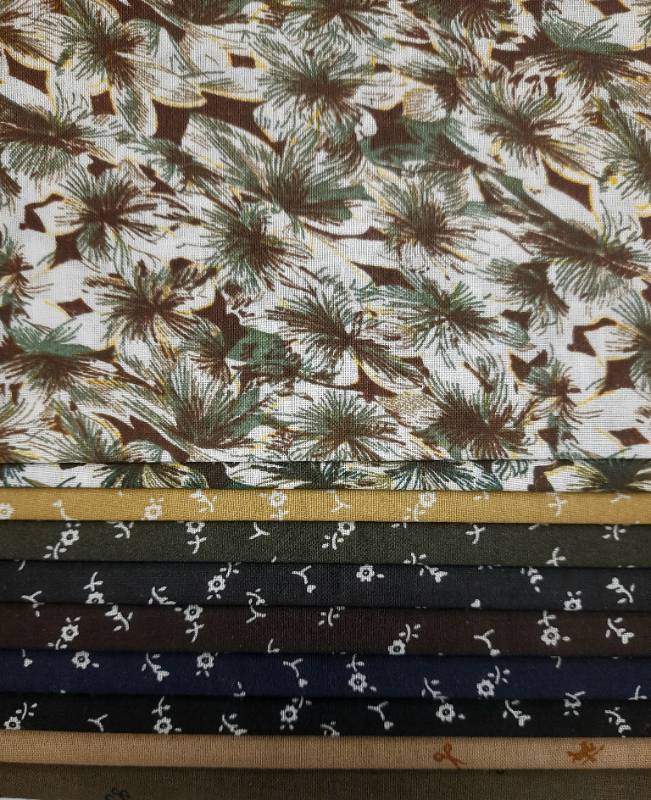 FB56- Poly Cotton, Printed, Plain Weave