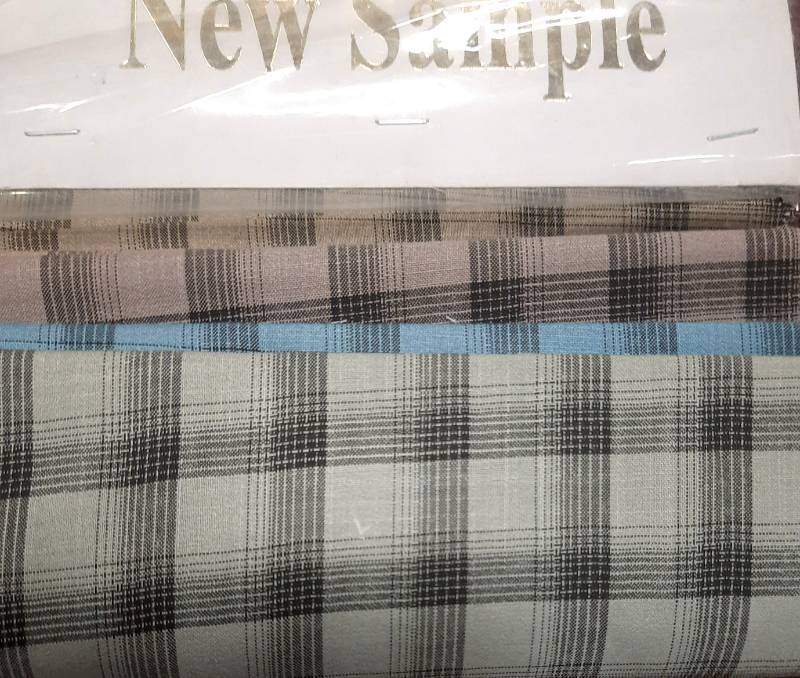 FB71-100% Poly, Yarndyed Checks, Dobby Weave, Quality- Kailash Checks