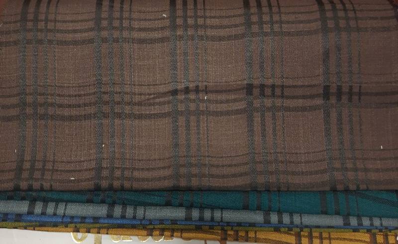 FB81- 100% Polyester, Dobby Weave, Yarndyed Checks, Quality-Kailash Checks
