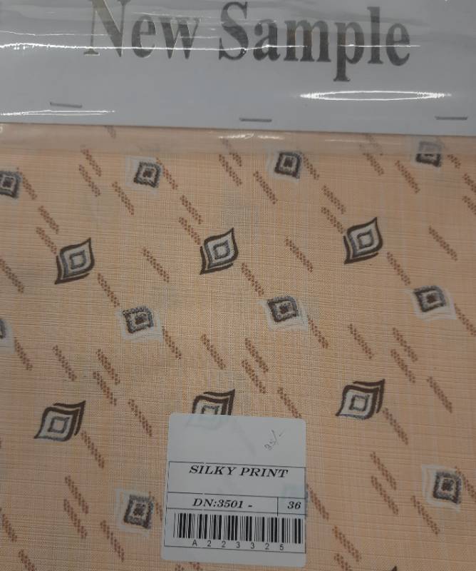 FB111- 100% Polyester, Plain Weave, Printed Fabric. Quality-  Silky Print