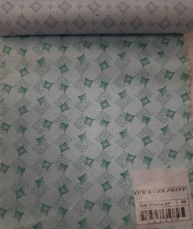 FB109- 100% Polyester, Plain Weave, Printed Fabric. Quality- Kur Kure Print