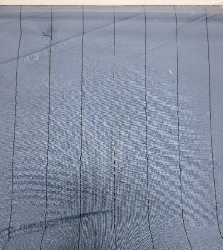 FB67- 100% Poly, Yarndyed Stripes, Plain Weave, Quality- Runway Lining