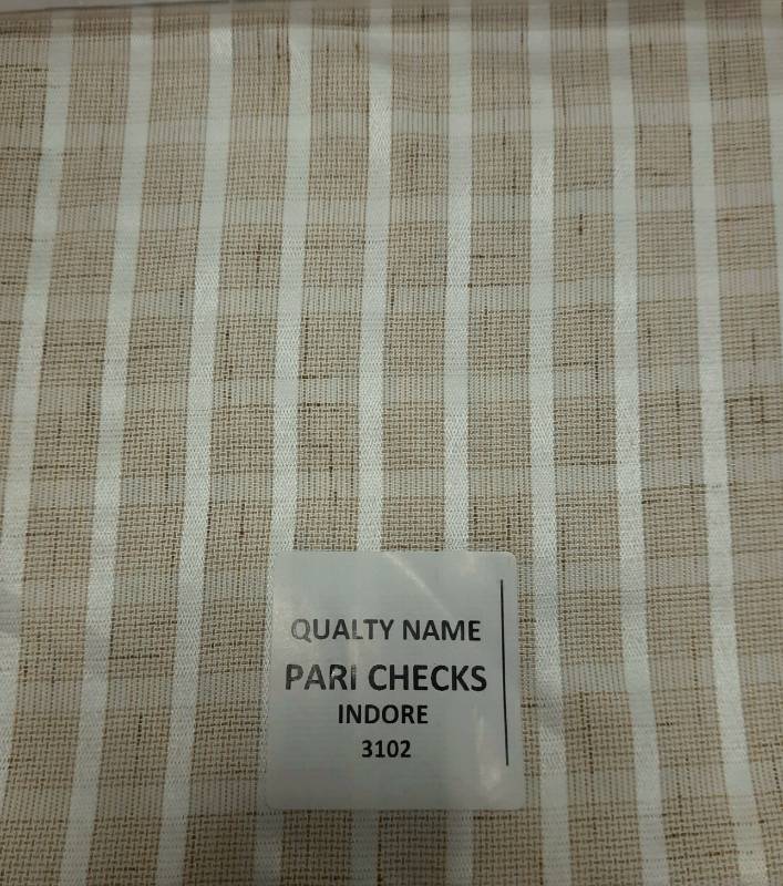 FB82- 100% Polyester, Twill Weave, Yarndyed Checks, Quality-Pari Checks