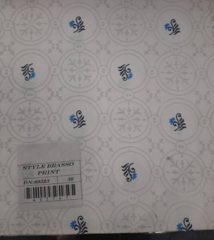 FB96- 100% Polyester, Plain Weave, Printed Fabric. Quality- Style Brasso Print