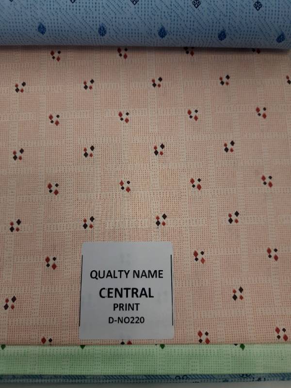 FB134- 100% Polyester, Plain Weave, Printed Fabric. Quality- Central
