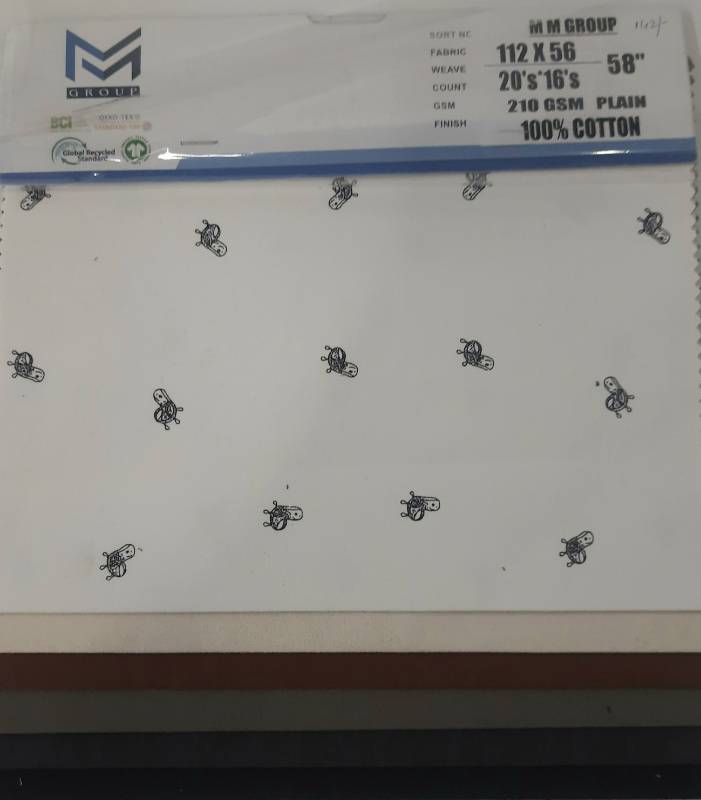 FB22-100% Cotton Plain Weave, Printed